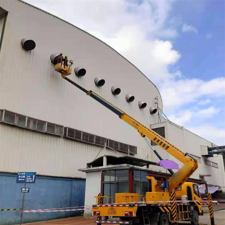 无锡滨湖高空作业车出租服务：专业广告牌安装解决方案